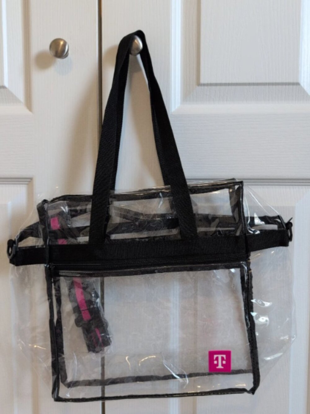 Large Clear See Thru Shoulder Bag